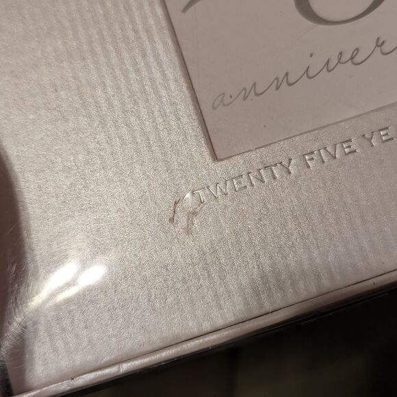 C.R. Gibson Silver 25 years anniversary Deluxe Photo Album Book Scrapbook - Picture 10 of 11